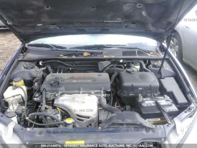 4T1BE30K23U203106 - 2003 TOYOTA CAMRY LE/XLE/SE 蓝色 照片 10