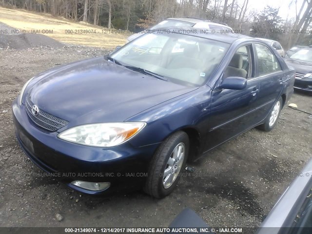 4T1BE30K23U203106 - 2003 TOYOTA CAMRY LE/XLE/SE 蓝色 照片 2