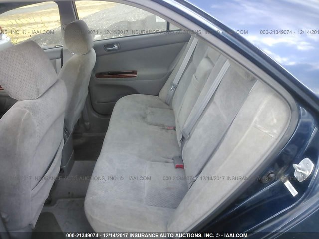 4T1BE30K23U203106 - 2003 TOYOTA CAMRY LE/XLE/SE 蓝色 照片 8