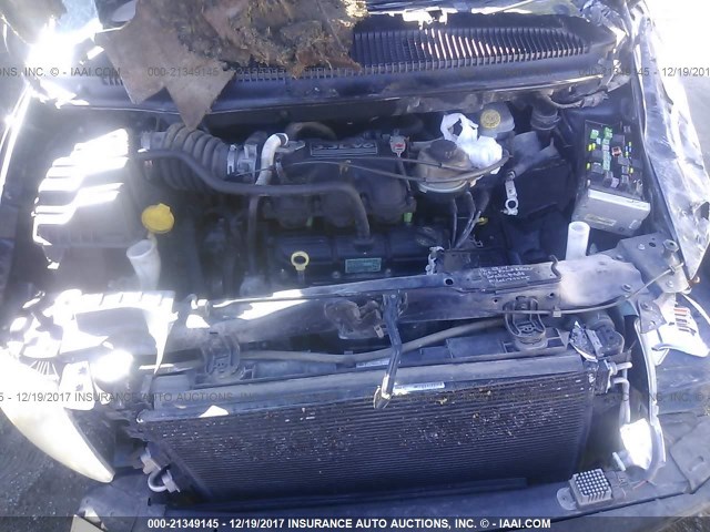 1D4GP24R36B600798 - 2006 DODGE GRAND CARAVAN SE BLUE photo 10