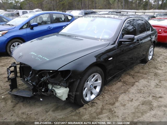 WBAHL83536DT00355 - 2006 BMW 750 I BLACK photo 2