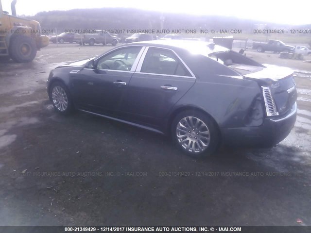1G6DJ5EG9A0116996 - 2010 CADILLAC CTS PERFORMANCE COLLECTION Серый фото 3