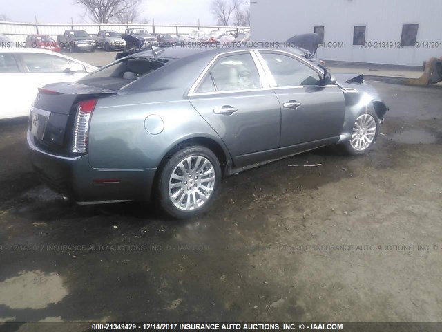 1G6DJ5EG9A0116996 - 2010 CADILLAC CTS PERFORMANCE COLLECTION GRAY photo 4