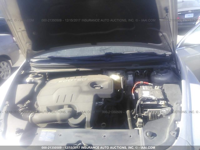 1G1ZH57B69F188238 - 2009 CHEVROLET MALIBU 1LT 金色 照片 10