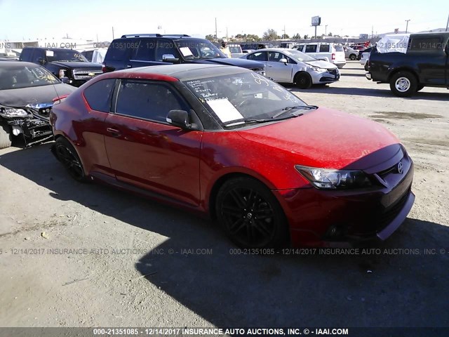 JTKJF5C7XD3051432 - 2013 TOYOTA SCION TC 红色 照片 1