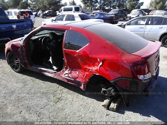 JTKJF5C7XD3051432 - 2013 TOYOTA SCION TC 红色 照片 3