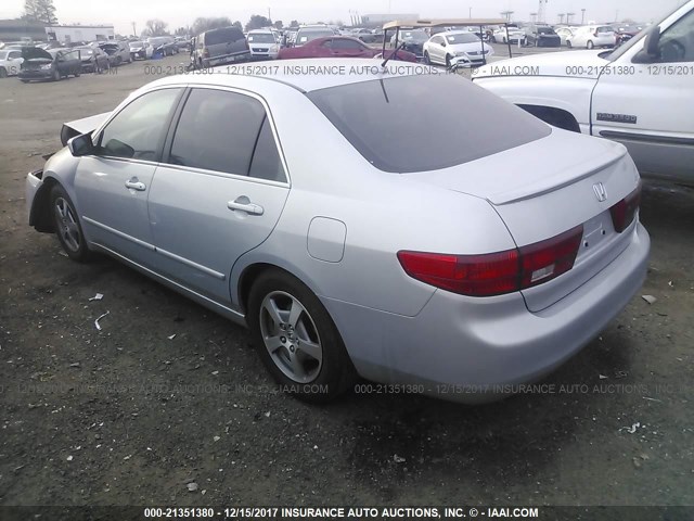 JHMCN36485C019068 - 2005 HONDA ACCORD HYBRID SILVER photo 3