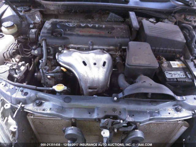 4T1BE46K77U587659 - 2007 TOYOTA CAMRY NEW GENERAT CE/LE/XLE/SE GRAY photo 10