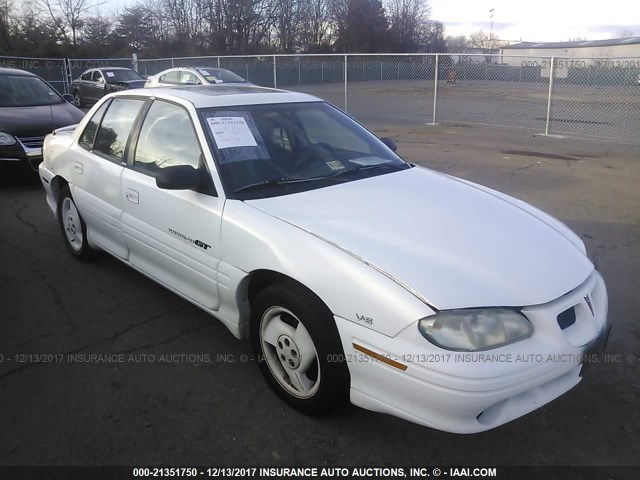 1G2NW52M8VC763153 - 1997 PONTIAC GRAND AM GT WHITE photo 1