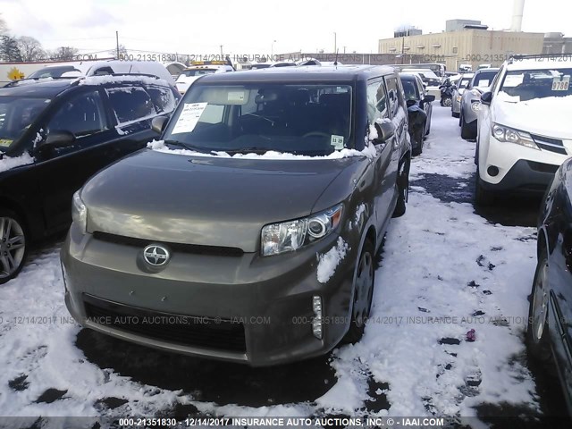 JTLZE4FE6EJ065749 - 2014 TOYOTA SCION XB BROWN photo 2