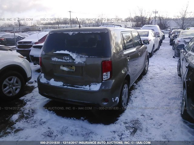 JTLZE4FE6EJ065749 - 2014 TOYOTA SCION XB BROWN photo 4