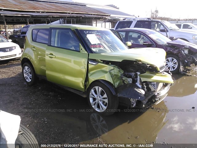 KNDJP3A50G7864768 - 2016 KIA SOUL + GREEN photo 1