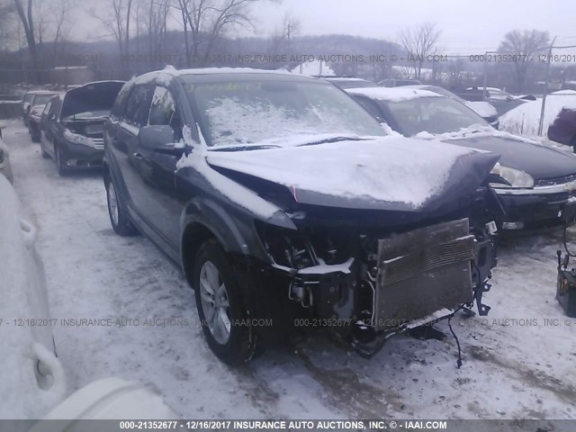 3C4PDCBG3DT501584 - 2013 DODGE JOURNEY SXT GRAY photo 1