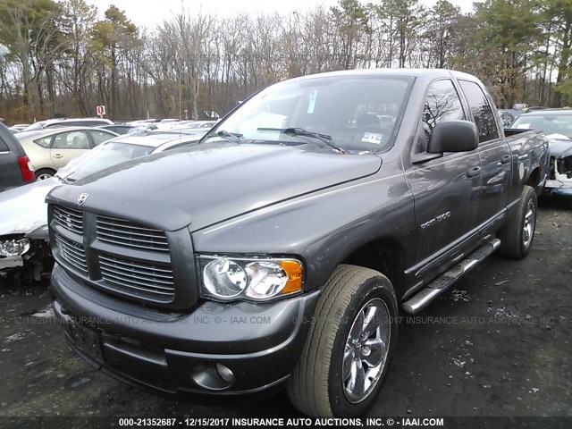 3D7KU28D84G106915 - 2004 DODGE RAM 2500 ST/SLT 灰色 照片 2