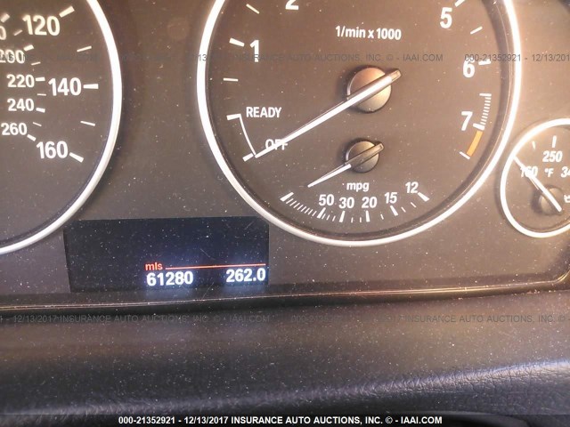 WBA3C1C51DF442349 - 2013 BMW 328 I SULEV BLACK photo 7