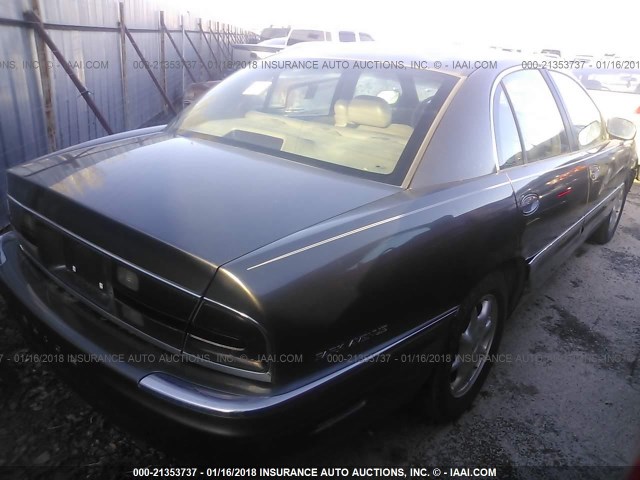 1G4CW52K4Y4182521 - 2000 BUICK PARK AVENUE  GRAY photo 4