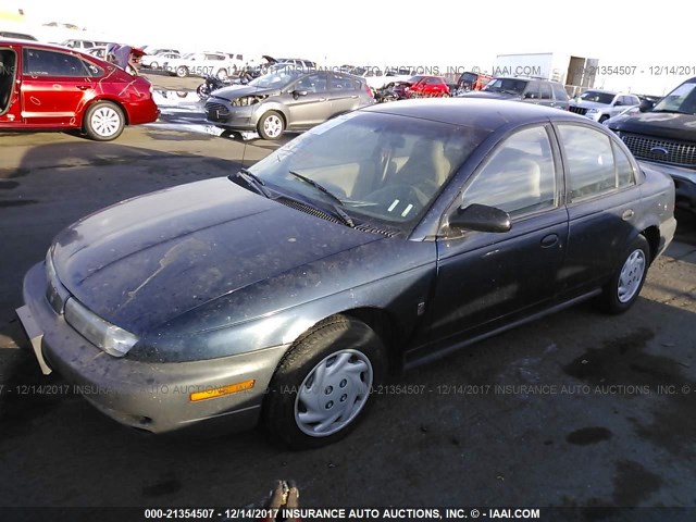 1G8ZF5288XZ152632 - 1999 SATURN SL Navy photo 2