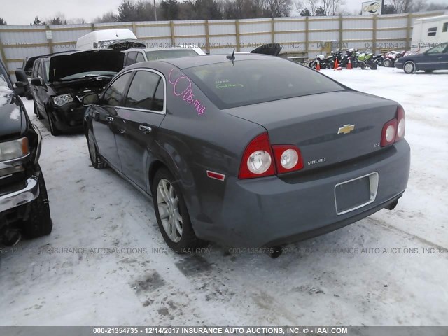 1G1ZK57729F156156 - 2009 CHEVROLET MALIBU LTZ GRAY photo 3