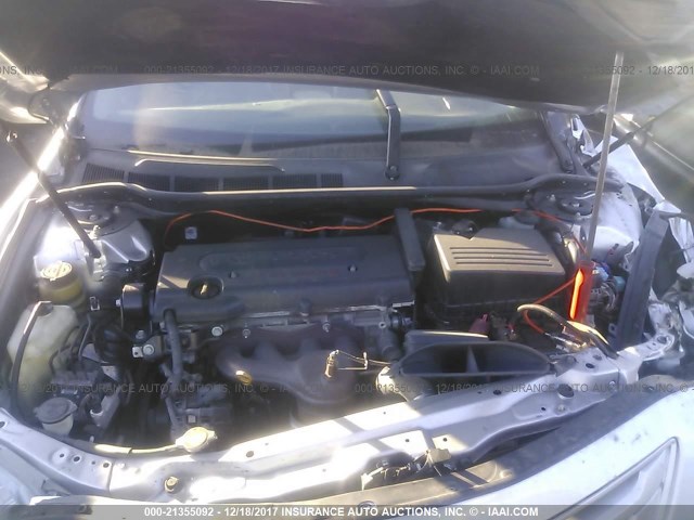 4T1BE46K79U390901 - 2009 TOYOTA CAMRY SE/LE/XLE 银色 照片 10