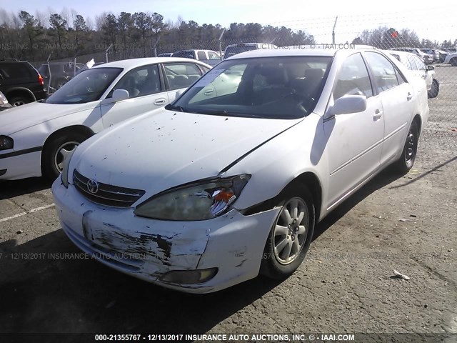 4T1BE30K44U278861 - 2004 TOYOTA CAMRY LE/XLE/SE WHITE photo 2