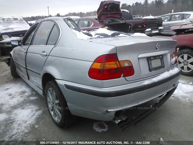 WBAEW534X3PN31263 - 2003 BMW 330 XI SILVER photo 3