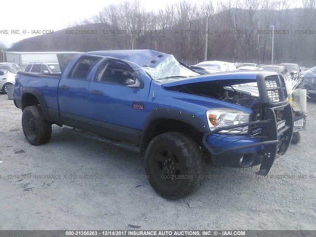 3D7KS28D08G163394 - 2008 DODGE RAM 2500 ST/SLT 蓝色 照片 1