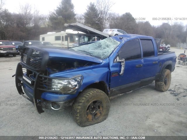 3D7KS28D08G163394 - 2008 DODGE RAM 2500 ST/SLT 蓝色 照片 2