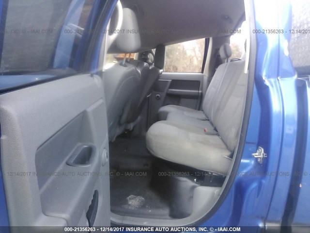 3D7KS28D08G163394 - 2008 DODGE RAM 2500 ST/SLT 蓝色 照片 8