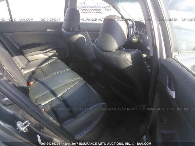 1HGCP2F67CA032279 - 2012 HONDA ACCORD SE GRAY photo 8