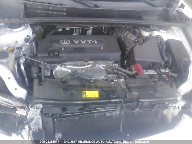JTLZE4FE8A1116727 - 2010 TOYOTA SCION XB თეთრი ფოტო 10