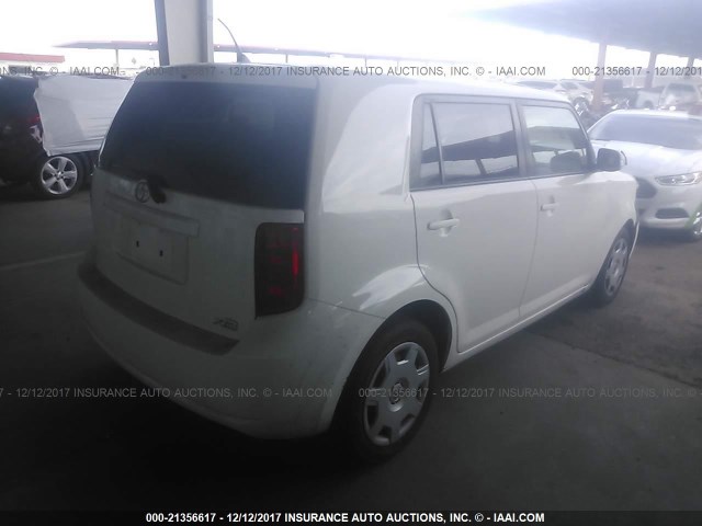 JTLZE4FE8A1116727 - 2010 TOYOTA SCION XB თეთრი ფოტო 4