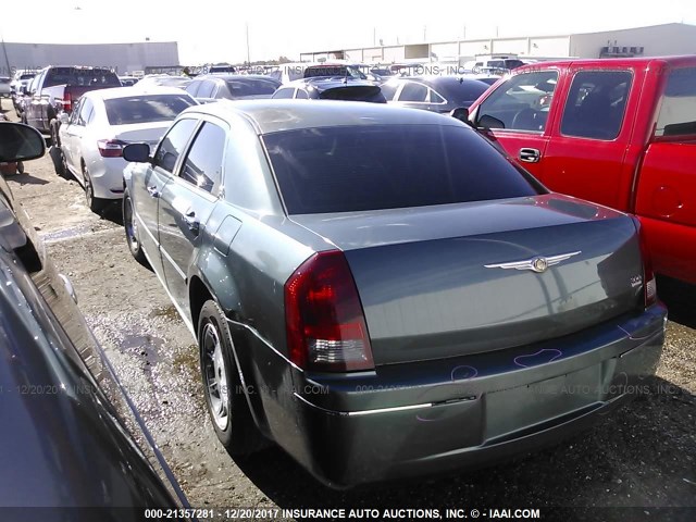 2C3KA53G66H123449 - 2006 CHRYSLER 300 TOURING GRAY photo 3