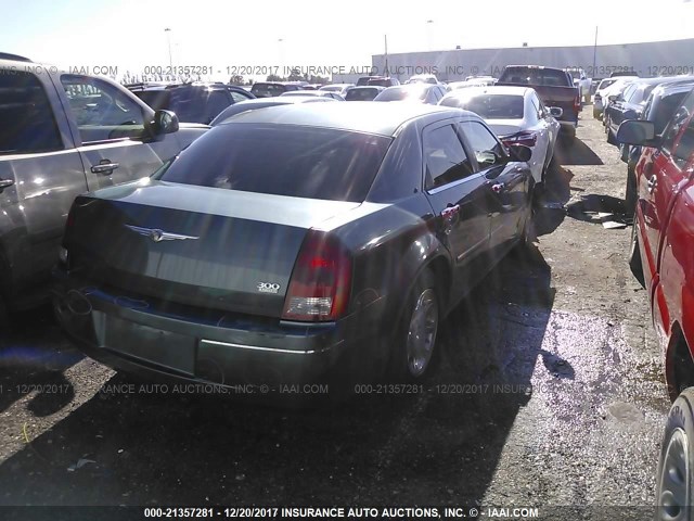 2C3KA53G66H123449 - 2006 CHRYSLER 300 TOURING GRAY photo 4