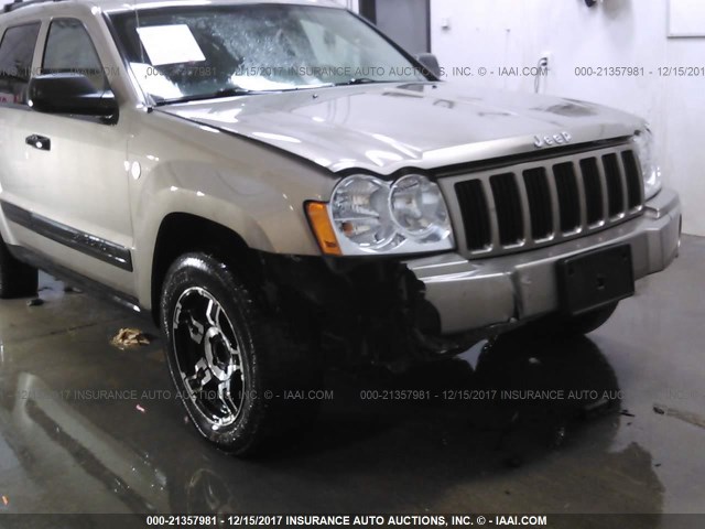 1J4GR48K16C213526 - 2006 JEEP GRAND CHEROKEE LAREDO/COLUMBIA/FREEDOM GOLD photo 6