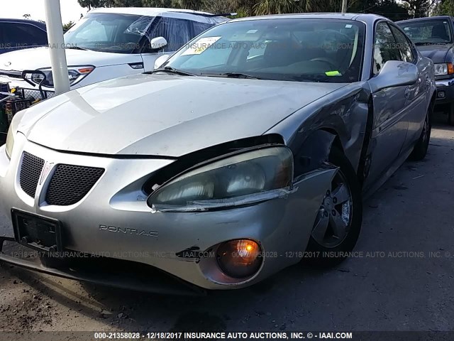 2G2WP552981156216 - 2008 PONTIAC GRAND PRIX SILVER photo 6