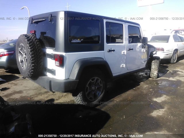 1C4BJWFG9FL679268 - 2015 JEEP WRANGLER UNLIMITE RUBICON WHITE photo 4