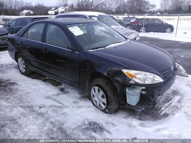 4T1BE32K22U553573 - 2002 TOYOTA CAMRY LE/XLE/SE Қара фото 1