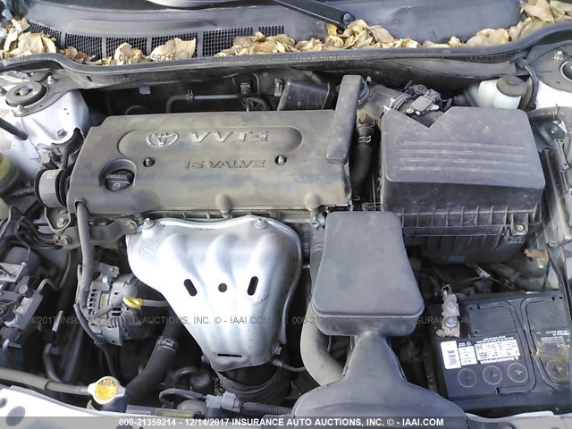 4T1BE46K19U915628 - 2009 TOYOTA CAMRY SE/LE/XLE WHITE photo 10