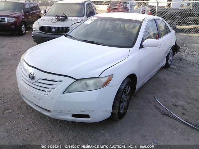 4T1BE46K19U915628 - 2009 TOYOTA CAMRY SE/LE/XLE WHITE photo 2