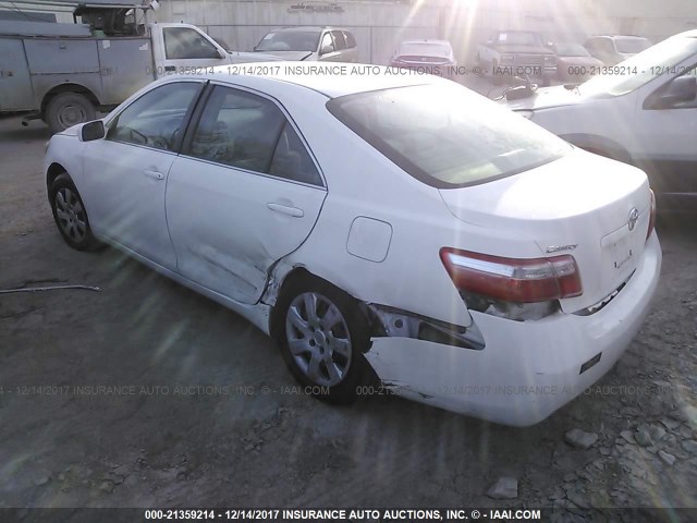 4T1BE46K19U915628 - 2009 TOYOTA CAMRY SE/LE/XLE WHITE photo 3