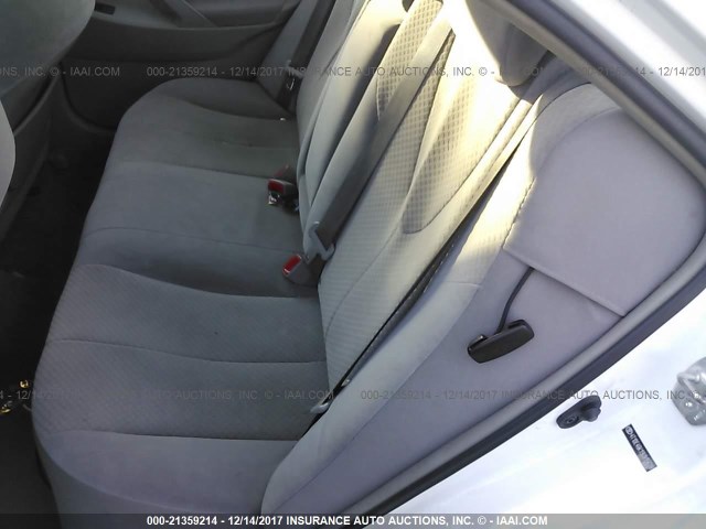 4T1BE46K19U915628 - 2009 TOYOTA CAMRY SE/LE/XLE WHITE photo 8