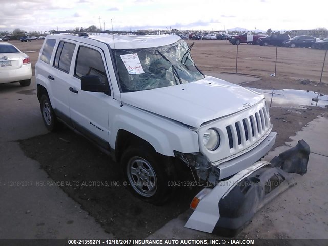 1J4NT1GB4BD245688 - 2011 JEEP PATRIOT SPORT WHITE photo 1