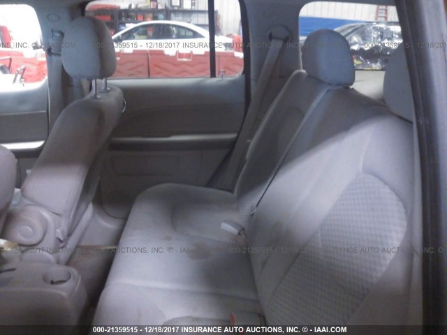 3GNDA13D88S627091 - 2008 CHEVROLET HHR LS MAROON photo 8