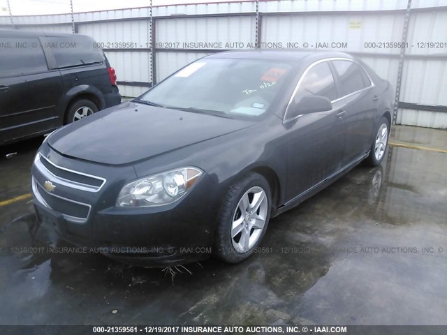 1G1ZB5E13BF355317 - 2011 CHEVROLET MALIBU LS 黑色 照片 2