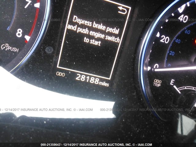 5TDJKRFHXGS250045 - 2016 TOYOTA HIGHLANDER XLE ნაცრისფერი ფოტო 7