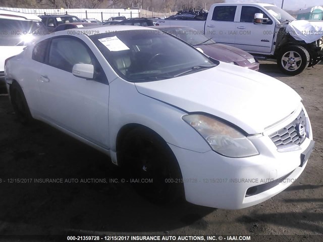 1N4BL24E28C112607 - 2008 NISSAN ALTIMA 3.5SE WHITE photo 1