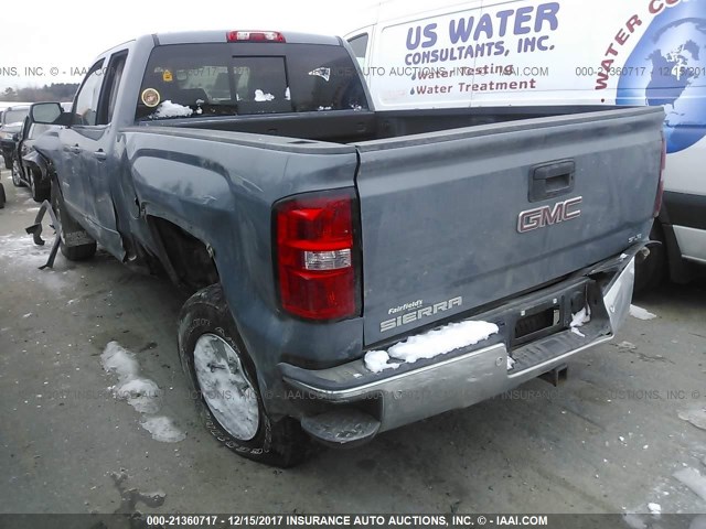 1GTV2MEC7GZ103352 - 2016 GMC SIERRA K1500 SLE Light Blue photo 3