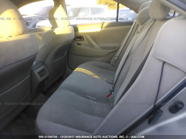 4T1BE46K57U159413 - 2007 TOYOTA CAMRY NEW GENERAT CE/LE/XLE/SE GOLD photo 8
