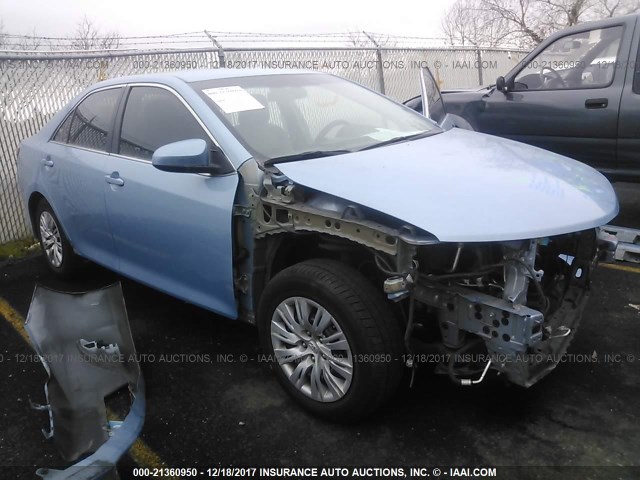 4T4BF1FK1ER341379 - 2014 TOYOTA CAMRY L/SE/LE/XLE 蓝色 照片 1