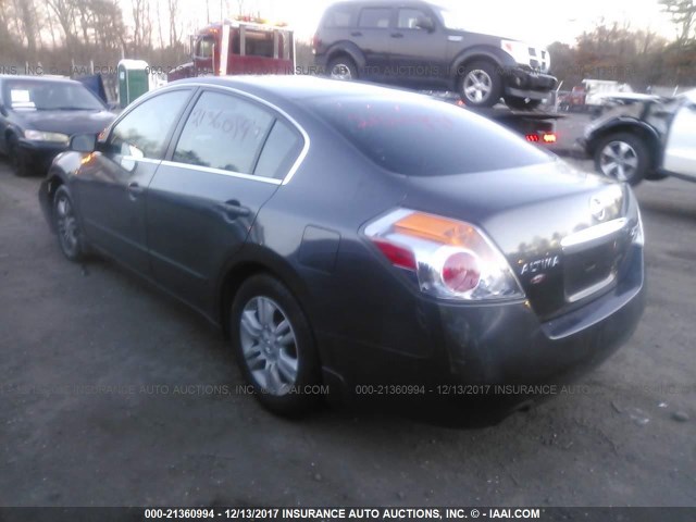 1N4AL2AP3BN417238 - 2011 NISSAN ALTIMA S GRAY photo 3